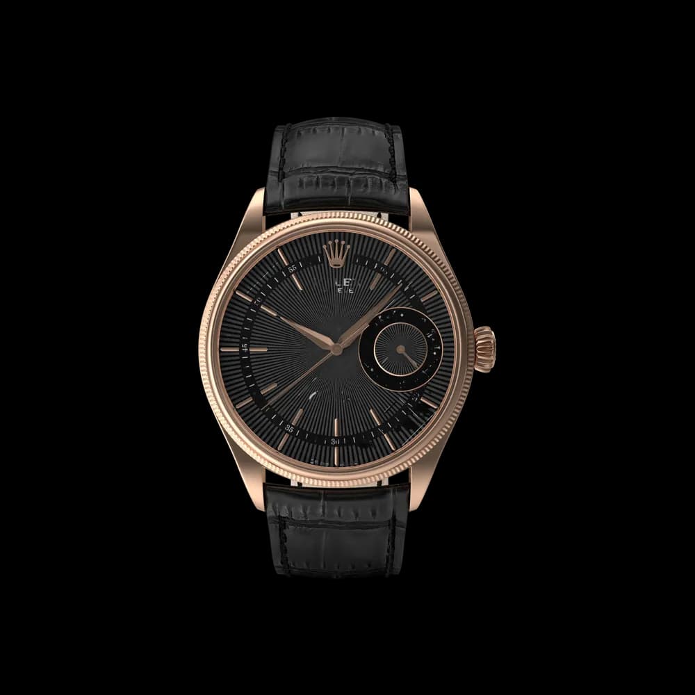 Rolex Cellini Date Black Dial